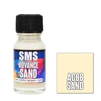 SMS PAINTS AC08 ADVANCE ACRYLIC LAQUER SAND GLOSS 10ML