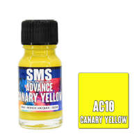 SMS AC10 ADVANCE ACRYLIC LAQUER PAINTCANARY YELLOW GLOSS 10ML