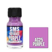 SMS AC25 ADVANCE ACRYLIC LAQUER PAINT PURPLE GLOSS 10ML