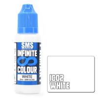 SMS PAINTS IC02 INFINITE COLOUR WHITE SEMI GLOSS 20ML