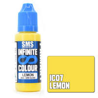 SMS PAINTS IC07 INFINITE COLOUR LEMON SEMI GLOSS 20ML