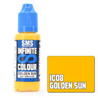 SMS PAINTS IC08 INFINITE COLOUR GOLDEN SUN SEMI GLOSS 20ML