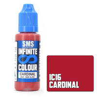 SMS PAINTS IC16 INFINITE COLOUR CARDINAL SEMI GLOSS 20ML