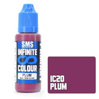 SMS PAINTS IC20 INFINITE COLOUR PLUM SEMI GLOSS 20ML