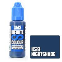 SMS PAINTS IC23 INFINITE COLOUR NIGHTSHADE SEMI GLOSS 20ML