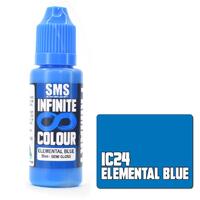 SMS PAINTS IC24 INFINITE COLOUR ELEMENTAL BLUE SEMI GLOSS 20ML