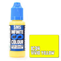 SMS PAINTS IC34 INFINITE COLOUR VIVID YELLOW SEMI GLOSS 20ML