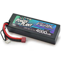 PEAK RACING POWER PLANT LIPO BATTERY 11.1V 4000MAH 45C 3S HARD CASE DEANS PLUG STORE PICK UP ONLY