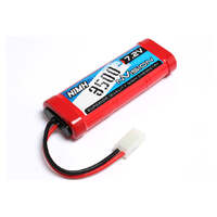 NVISION 3500 7.2V NIMH STICK BATTERY WITH TAMIYA PLUG 14AWG