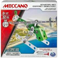 MECCANO 16203 HELICOPTER STARTER SET STEM CONSTRUCTION