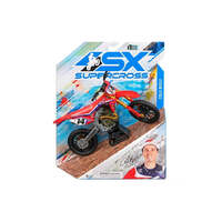 SPIN MASTER SX SUPERCROSS JUSTIN BRAYTON 10 1/10 SCALE DIRT BIKE MODEL