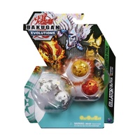 BAKUGAN EVOLUTIONS STARTER PACK SEASON 4 GILLATOR ULTRA BLITZ FOX HYDOROUS