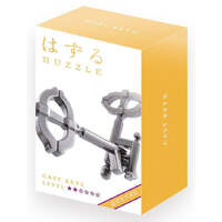 HANAYAMA HUZZLE CAST KEY II DISASSEMBLE AND ASSEMBLE TYPE METAL PUZZLE DIFFICULTY  LEVEL 2