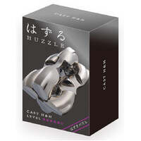 HANAYAMA HUZZLE CAST H AND H DISASSEMBLE AND ASSEMBLE TYPE METAL PUZZLE DIFFICULTY  LEVEL 5