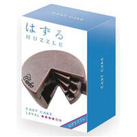 HANAYAMA HUZZLE CAST CAKE DISASSEMBLE AND ASSEMBLE TYPE METAL PUZZLE DIFFICULTY  LEVEL 4