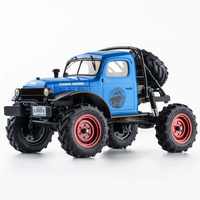 FMS FCX24 BLUE POWER WAGON V2 1/24 SCALE RC CUSTOMIZED READY TO RUN TRUCK FOR MUD MASTER RACING