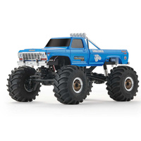 FMS FCX24 SMASHER V2 BLUE 1/24 SCALE RC CUSTOMIZED TRUCK FOR MUD MASTER RACING