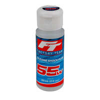 FACTORY TEAM 5431 SILICONE SHOCK OIL 55WT 725CST 59 ML 2 FLOZ