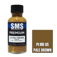 SMS PL106 US PALE BROWN FS30140 PREMIUM ACRYLIC LACQUER PAINT 30ML