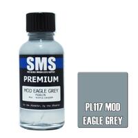 SMS PL117 MOD EAGLE GREY FS36176 PREMIUM ACRYLIC LACQUER FLAT PAINT 30ML