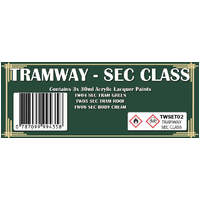 SMS TWSET02 TRAMWAY - SEC CLASS COLOUR SET 3x30ML