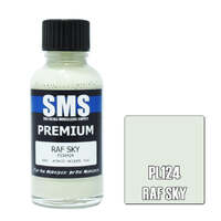 SMS PL124 RAF SKY FS34424 PREMIUM ACRYLIC LACQUER FLAT PAINT 30ML