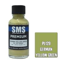 SMS PL129 GERMAN YELLOW GREEN RAL7028 VARIANT PREMIUM ACRYLIC LACQUER FLAT PAINT 30ML