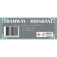 SMS TWSET04 TRAMWAY - BRISBANE COLOUR SET 3x30ML