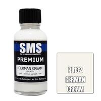 SMS PL132 GERMAN CREAM RAL9001 PREMIUM ACRYLIC LACQUER FLAT PAINT 30ML