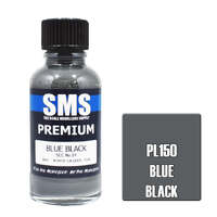 SMS PL150 BLUE BLACK SCC14 PREMIUM ACRYLIC LACQUER FLAT PAINT 30ML