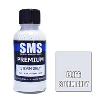 SMS PL166 STORM GREY PREMIUM ACRYLIC LACQUER GLOSS PAINT 30ML