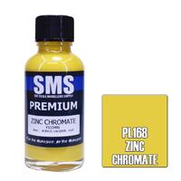 SMS PL168 ZINC CHROMATE FS33481 PREMIUM ACRYLIC LACQUER FLAT PAINT 30ML