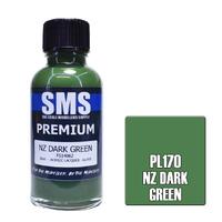 SMS PL170 NZ DARK GREEN FS14062 PREMIUM ACRYLIC LACQUER GLOSS PAINT 30ML