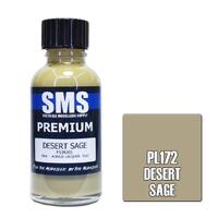 SMS PL172 DESERT SAGE FS34201 PREMIUM ACRYLIC LACQUER FLAT PAINT 30ML