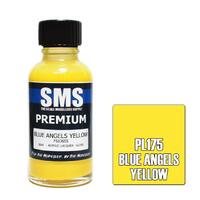 SMS PL175 BLUE ANGELS YELLOW FS13655 PREMIUM ACRYLIC LACQUER GLOSS PAINT 30ML