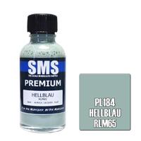 SMS PL184 HELLBLAU RLM65 PREMIUM ACRYLIC LAQUER 30ML