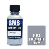 SMS PL188 GRAUVIOLETT RLM75 PREMIUM ACRYLIC LACQUER 30ML