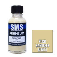 SMS PL191 SANDGELB RML79 PREMIUM ACRYLIC LACQUER PAINT 30ML