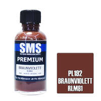 SMS PL192 BRAUNVIOLETT RLM81 PREMIUM ACRYLIC LACQUER PAINT 30ML