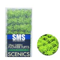 SMS SCN06 SCENERY FLOWER TUFTS GREEN