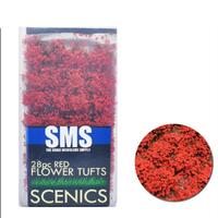 SMS SCN09 SCENERY FLOWER TUFTS RED