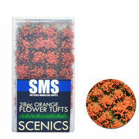 SMS SCN11 SCENERY FLOWER TUFTS ORANGE