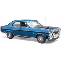 DIECAST DISTRIBUTORS STARLIGHT BLUE XW GTHO FORD 1/32 DIECAST MODEL