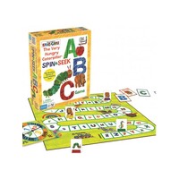 BRIARPATCH THE WORLD OF ERIC CARLE THE VERY HUNGRY CATERPILLAR SPIN AND SEEK ABC BOARD GAME