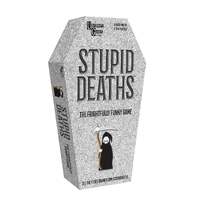 UNIVERSITY GAMES 01406 STUPID DEATHS CARD GAME TIN