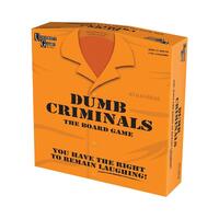 UNIVERSITY GAMES 01442 DUMB CRIMINALS THE BOARD GAME