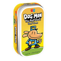 UNIVERSITY GAMES 07011 DOG MAN THE HOT DOG CARD GAME TIN