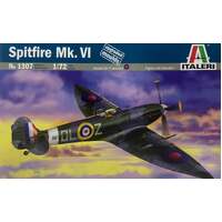 ITALERI 1307 SPITFIRE MK VI MODEL PLANE 1/72 SCALE PLASTIC MODEL KIT