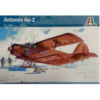 ITALERI 1367 ANTONOV AN-2 MODEL PLANE 1/72