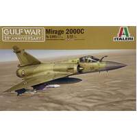 ITALERI 1381 MIRAGE 2000C MODEL PLANE JET 1/72